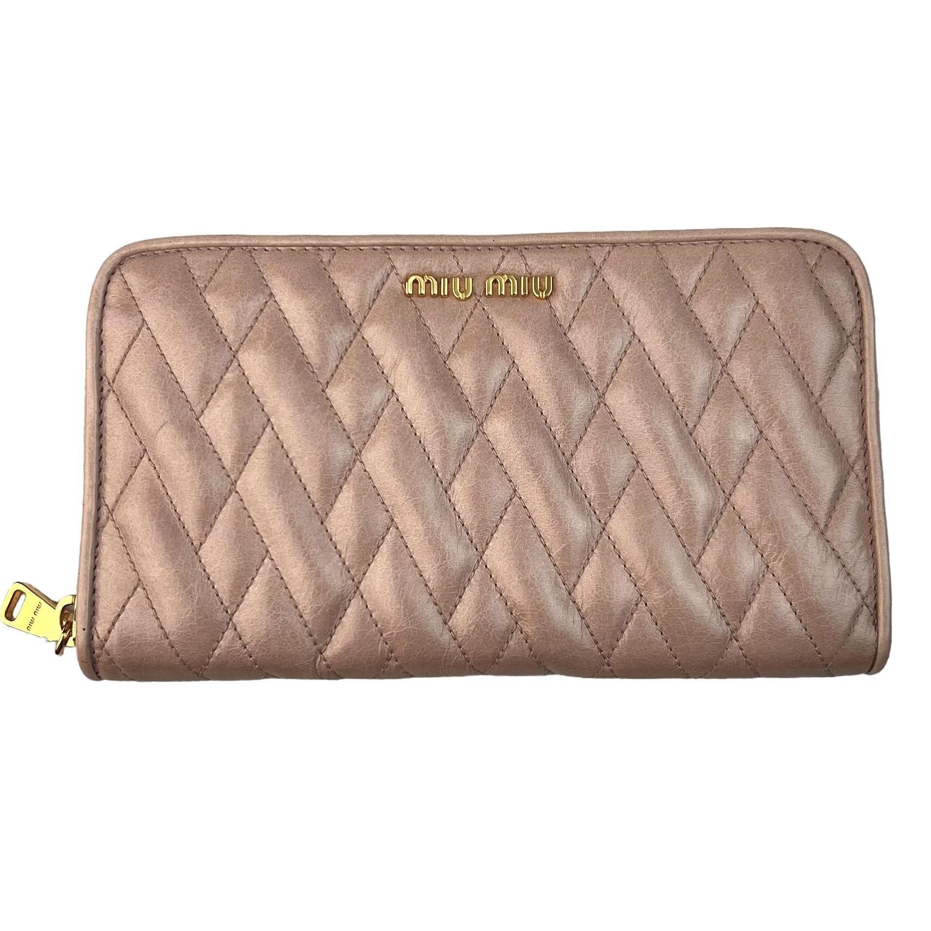 Miu Miu Leather Wallet – Loop Vintage