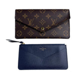 Louis Vuitton Jeanne cloth wallet