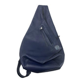 Loewe Anton Sling Calfskin Shoulder Bag Navy