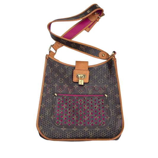 Louis Vuitton Musette leather Monogram Musette Perforated Bag