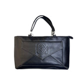 Loewe Anagram Handbag Leather Black