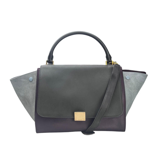 Celine Trapèze leather handbag