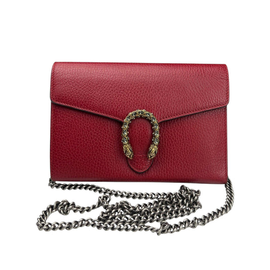 Gucci Dionysus Chain Wallet leather