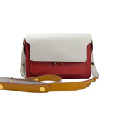 Marni Trunk Medium Leather Shoulder Bag