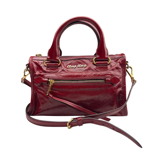 Miu Miu Vitello leather handbag