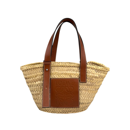 LOEWE Small Tote Basket Bag Brown Beige