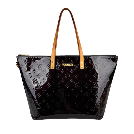Louis Vuitton Amarante Monogram Vernis Bellevue GM Bag