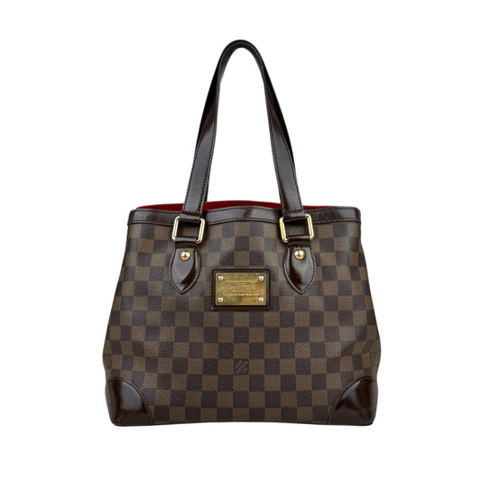 Louis Vuitton Hampstead Shoulder Bag PM Brown Canvas
