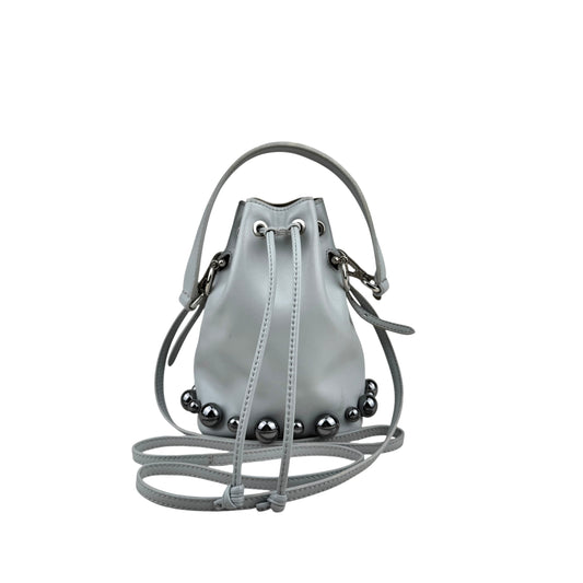 Fendi Mon Tresor Bucket Bag In Grigio Perla