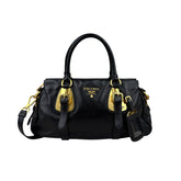prada-soft-calf-leather-satchel-bag-long-strap-black-front