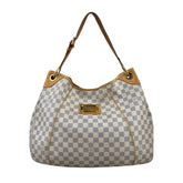 Louis Vuitton Galliera Shoulder Bag GM White Canvas
