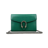 gucci-dionysus-chain-wallet-green-front-view