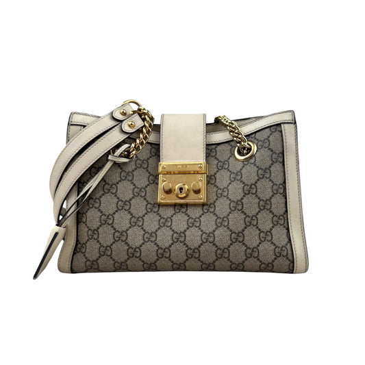 Gucci Padlock GG Supreme Shoulder Bag