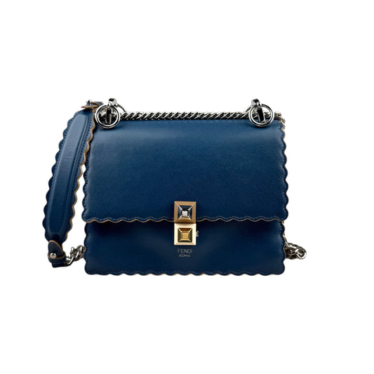FENDI Kan I Vitello Shoulder Bag