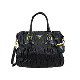prada-black-nappa-leather-gaufre-tote-bag-front-view