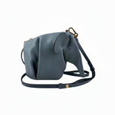 loewe elephant animals leather crossbody bag pouch front view