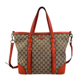 gucci-gg-canvas-hand-bag-beige-orange-front