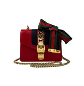 gucci-sylvie-mini-chain-shoulder-bag-red-leather-front-view