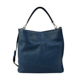 fendi-blue-selleria-leather-anna-bag-front-view