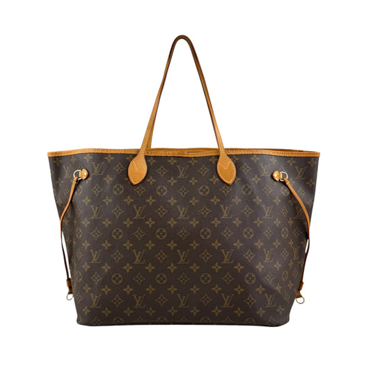 Louis Vuitton Neverfull Tote GM Brown Canvas Monogram