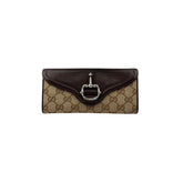 Gucci Horsebit 1955 Leather/Cloth Wallet
