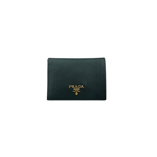 Pre-owned Prada Small Saffiano Leather Wallet wallet main image