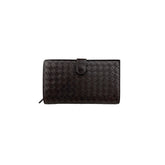 Bottega Veneta Intrecciato Nappa Leather French Flap Wallet