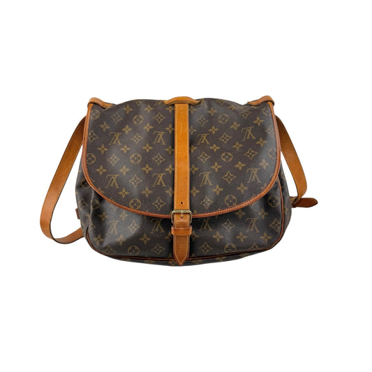 Pre-owned Louis Vuitton Monogram Canvas Saumur Messenger Bag messenger bag main image