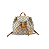 Louis Vuitton Damier Azur Canvas Sperone Backpack Bag