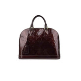 Louis Vuitton Amarante Monogram Vernis Alma Bag