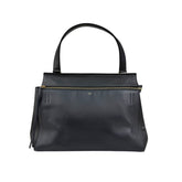 Celine Black Smooth Leather Edge Shoulder Bag