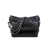 Chanel Black Quilted Leather Gabrielle Medium crossbody bag