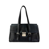 Louis Vuitton Black Epi Leather Segur MM Bag