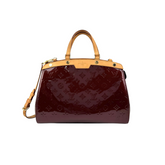 Louis Vuitton Amarante Monogram Vernis Brea MM Bag