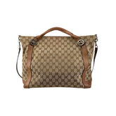 Gucci Beige/Brown GG Canvas Miss GG Top Handle Bag
