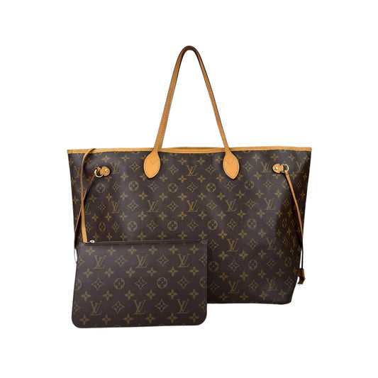 Louis Vuitton Neverfull Tote GM Brown Canvas Monogram