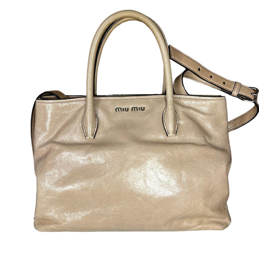 Miu Miu Leather Handbag - Loop Vintage