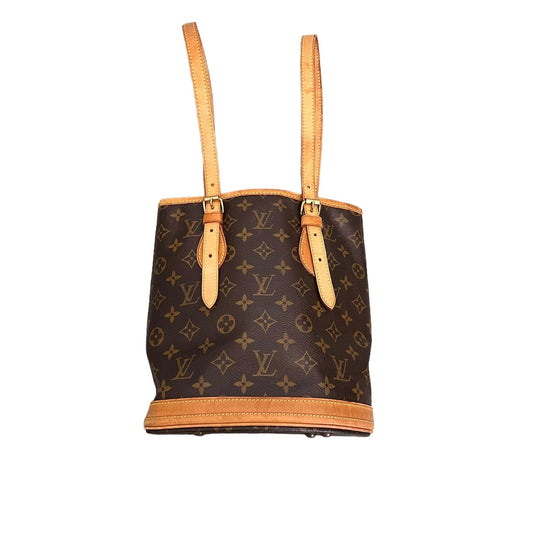 Louis Vuitton Bucket leather handbag - Loop Vintage