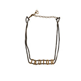 Christian Dior J’Adior Choker Necklace Gold Black