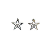 Chanel Strass Star Earrings