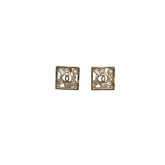 Chanel Stud Earrings Gold