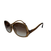 Louis Vuitton Gina Glitter Acetate Sunglasses Brown