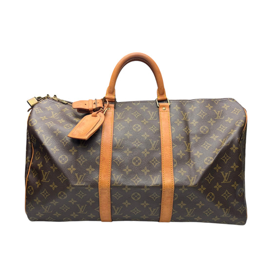 Louis Vuitton Keepall Bandouliere 50 Brown