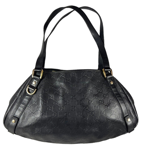 Gucci Abbey Leather Tote - Loop Vintage