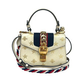 Gucci Sylvie Top Handle leather handbag