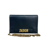 dior-jadior-black-smooth-calfskin-leather-wallet-on-chain-clutch-front