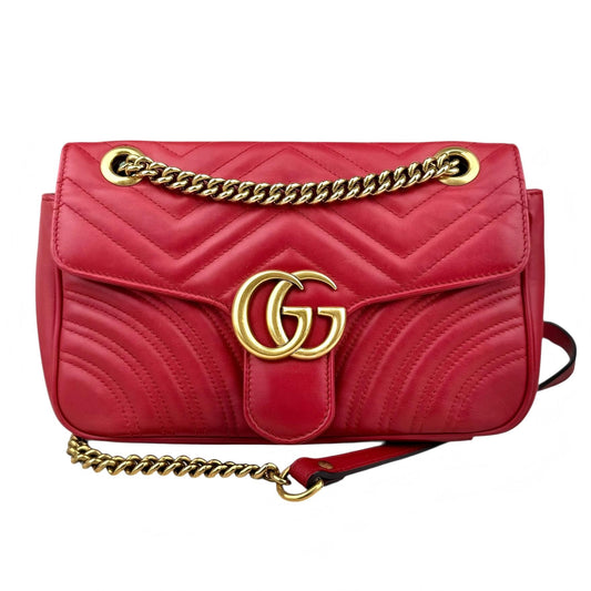 Gucci Marmont Red Shoulder Bag