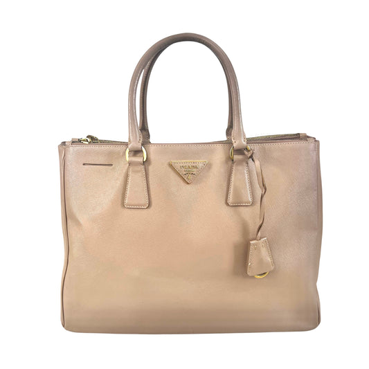 Prada Galleria - Large Double Zip Tote Saffiano Leather