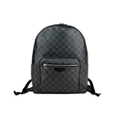 louis-vuitton-damier-graphite-josh-backpack-black-front