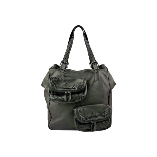 Bottega Veneta Intrecciato Scarabee Multi Pocket Tote